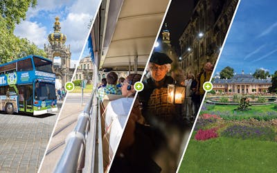 Grande city tour hop-on hop-off em Dresden